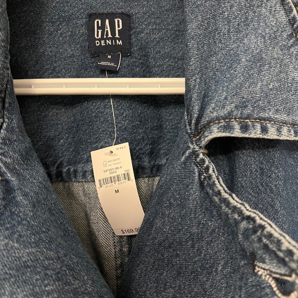 GAP long Jean coat - Picture 2 of 2
